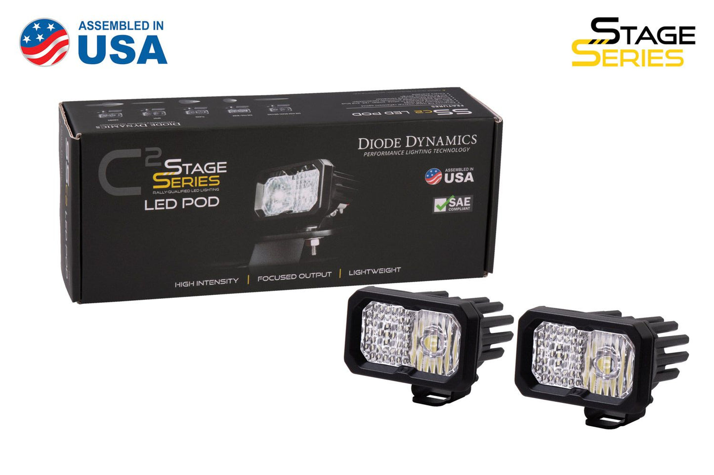 Diode Dynamics SSC2 LED pods (set of two)