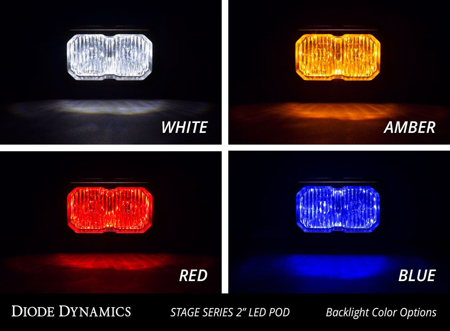 Diode Dynamics SSC2 LED pods (set of two)